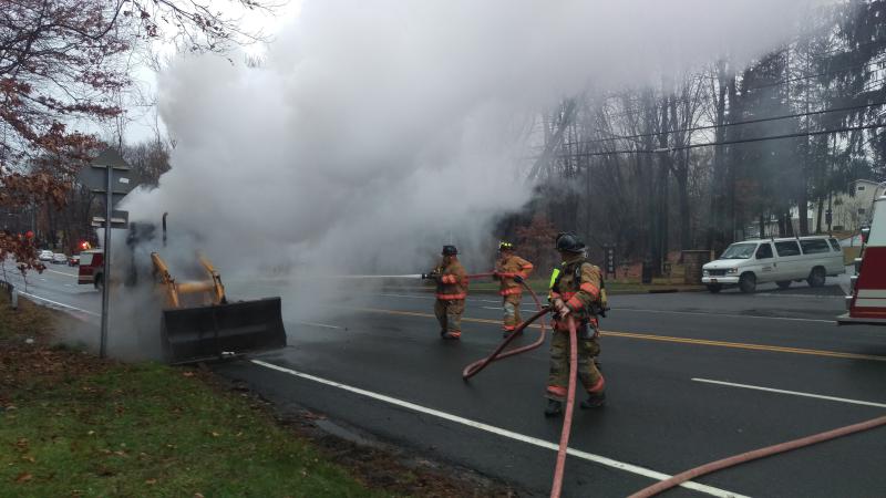 Backhoe Fire, 12/2/2015