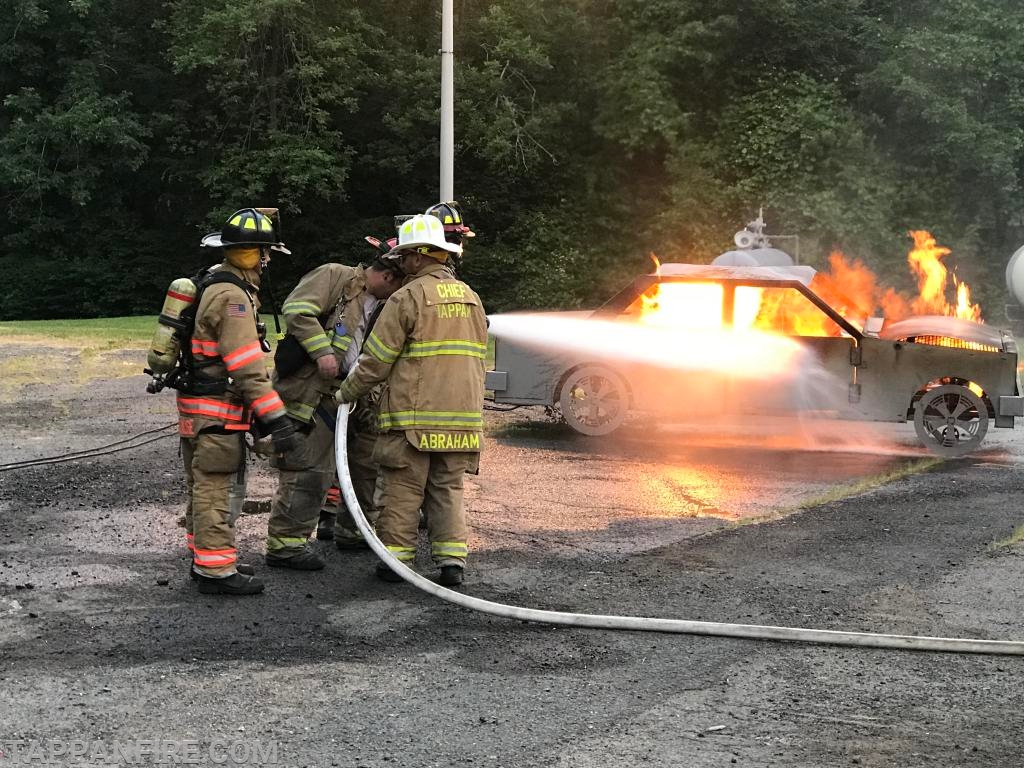Car fire drill @ the FTC 