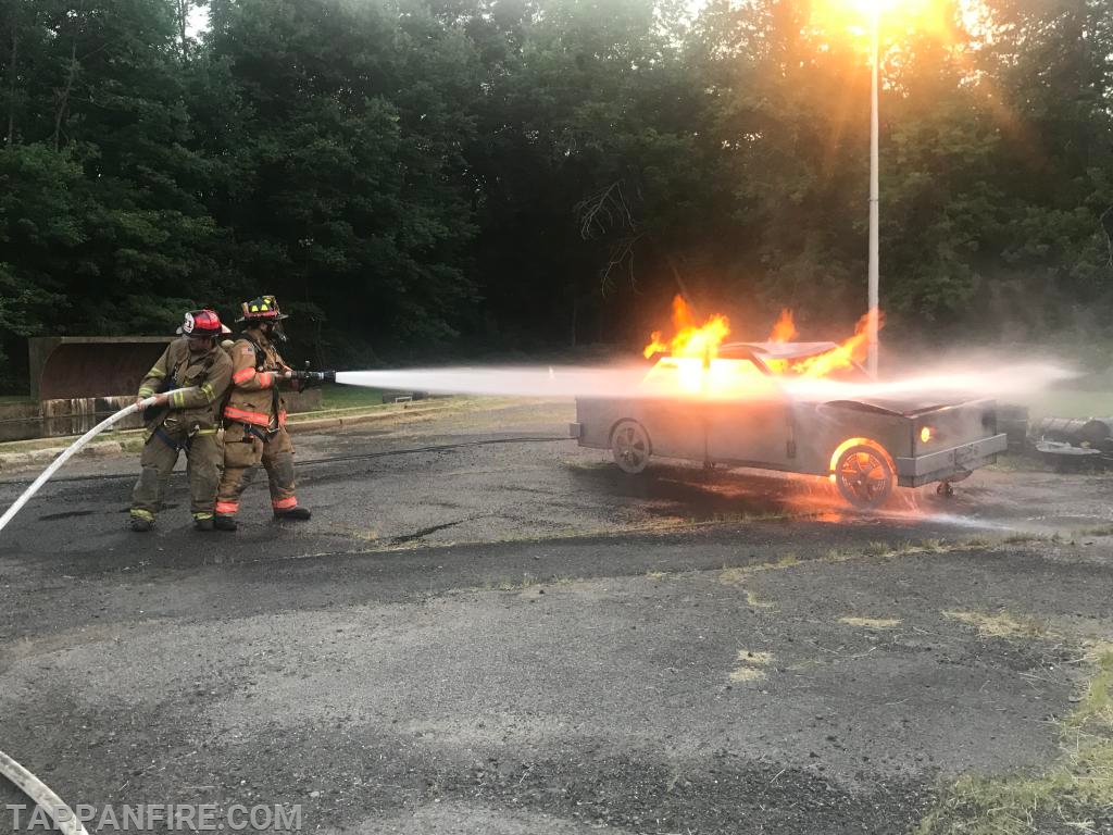 Car fire drill @ the FTC 6/18/18